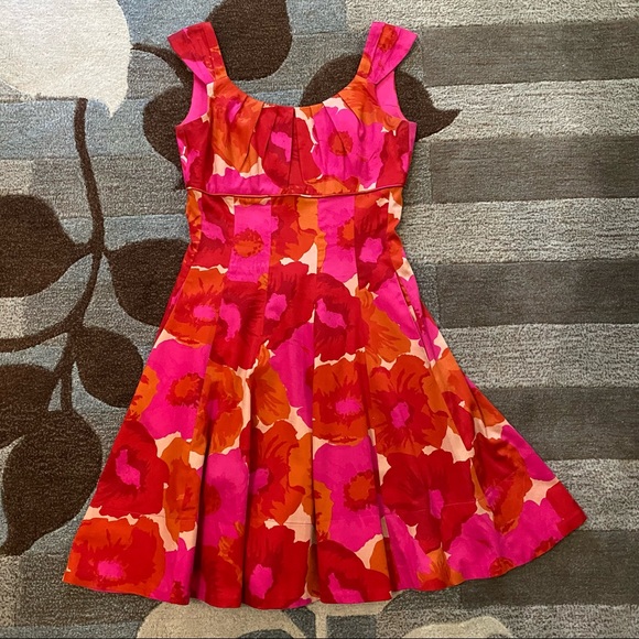 Maggy London Sleeveless A-line Dress ZB4 - Picture 2 of 8